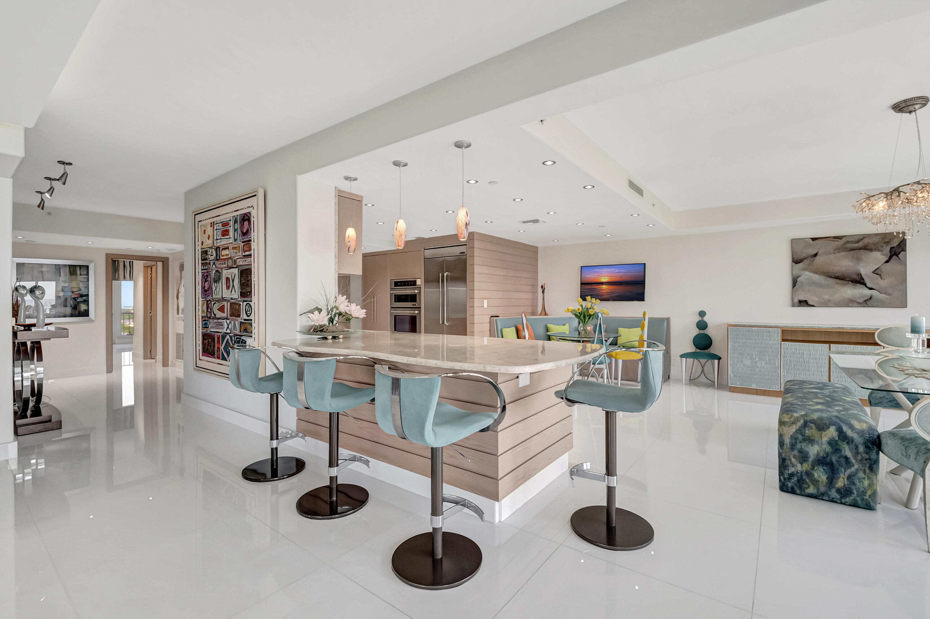 4301 North Ocean Boulevard, Unit 1708 Boca Raton, FL 33431 - Photo 15 of 91 BREAKFAST BAR