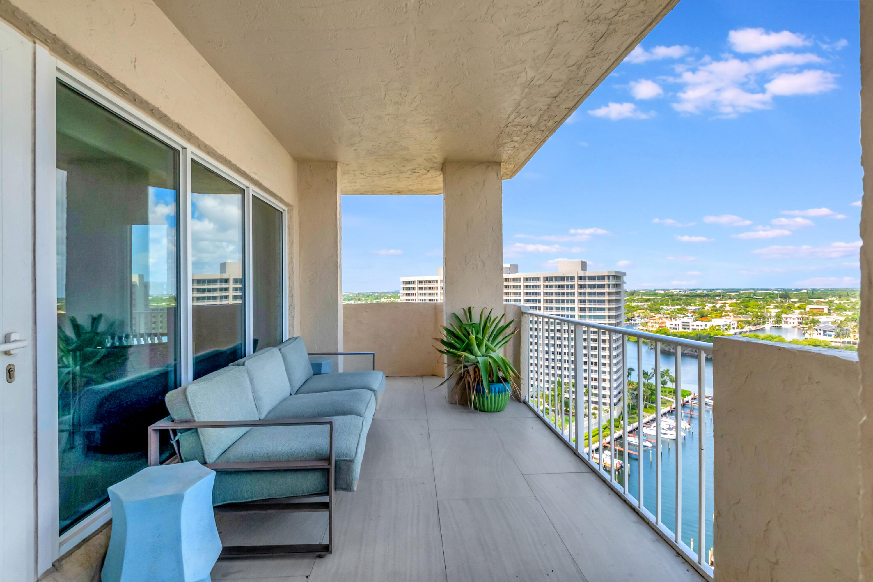 4301 North Ocean Boulevard, Unit 1708 Boca Raton, FL 33431 - Photo 41 of 91 PRIMARY BEDROOM BALCONY