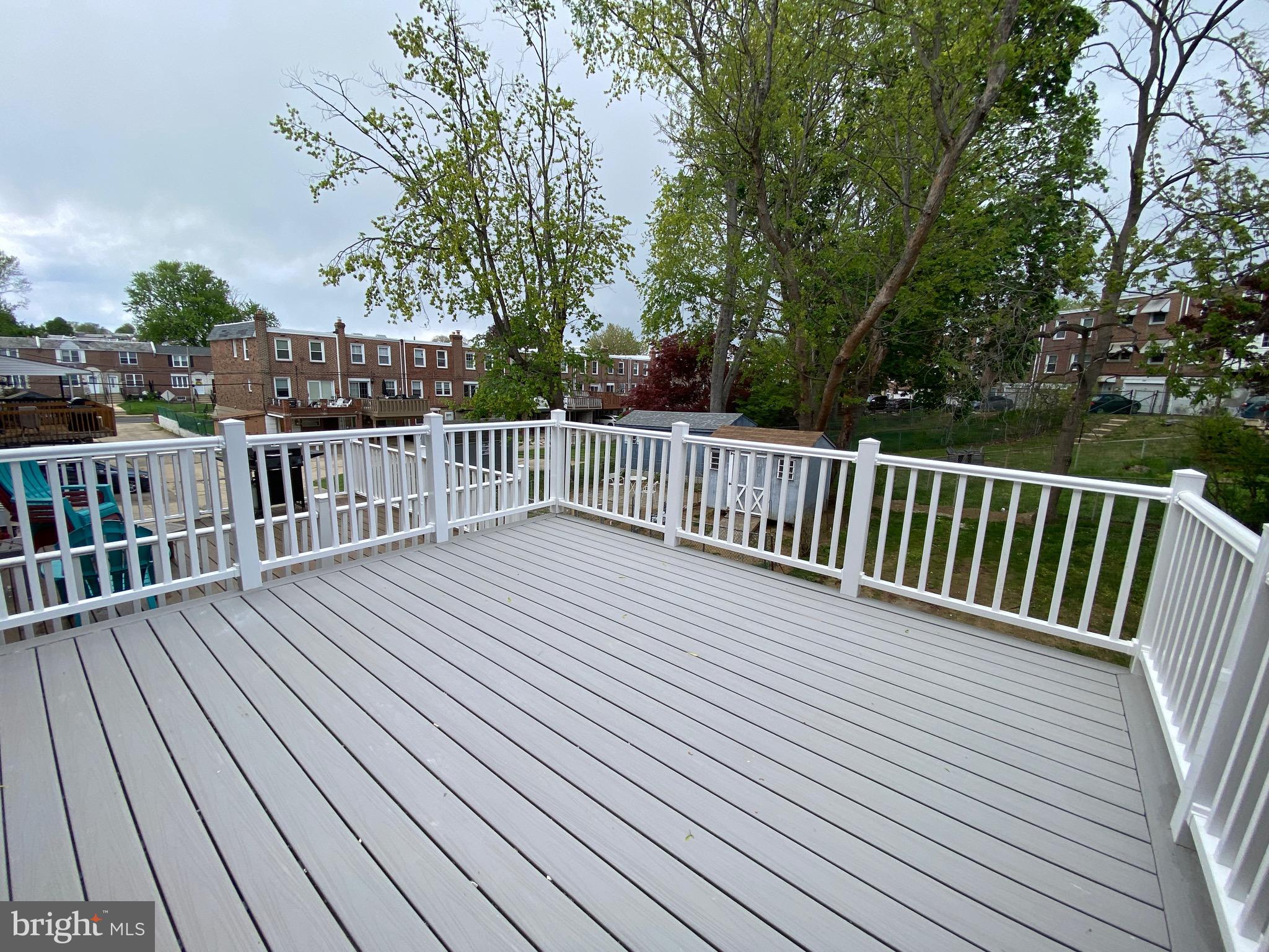 821 Hampshire Road Drexel Hill, PA 19026 - Photo 15 of 36 Expanded Deck