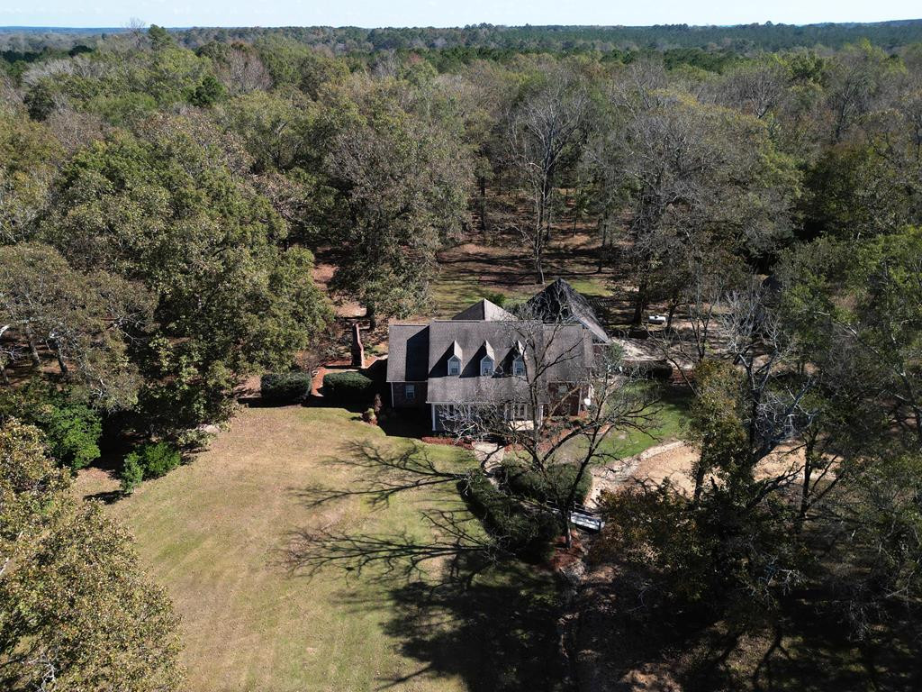 1092 Carpenter Lane Summit, MS 39666 - Photo 57 of 63 Aerial Showing Mature Oaks Around Home