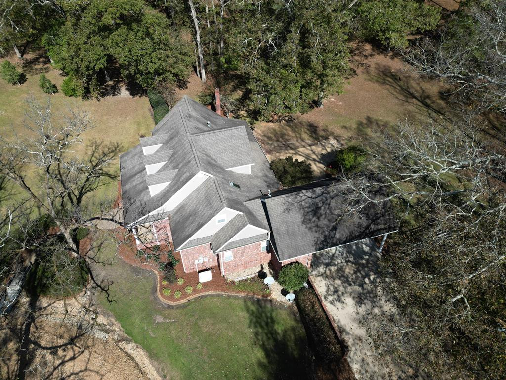 1092 Carpenter Lane Summit, MS 39666 - Photo 59 of 63 Aerial Showing West Side of Home
