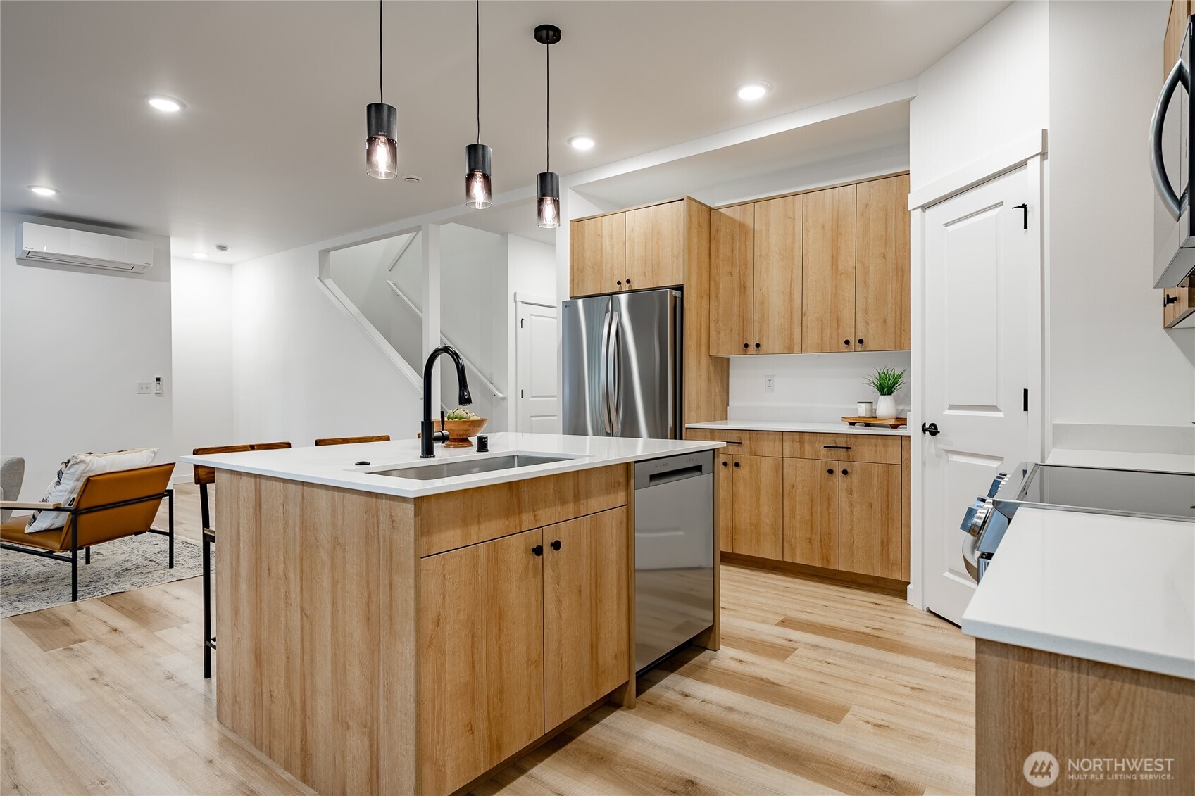 2986 Cedar View Road Blaine, WA 98230 - Photo 23 of 40 a kitchen with a sink a counter space appliances and cabinets