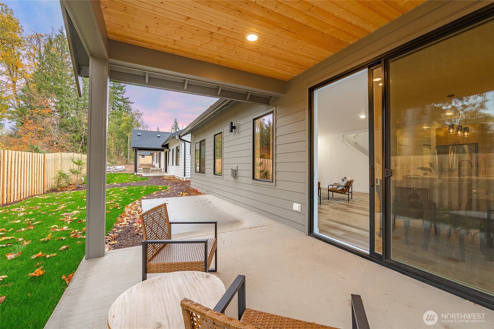 2986 Cedar View Road Blaine, WA 98230 - Photo 37 of 40 a balcony with table and chairs