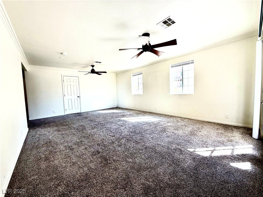 764 Benedict Drive Las Vegas, NV 89110 - Photo 19 of 30 Carpeted spare room featuring baseboards, a ceilin