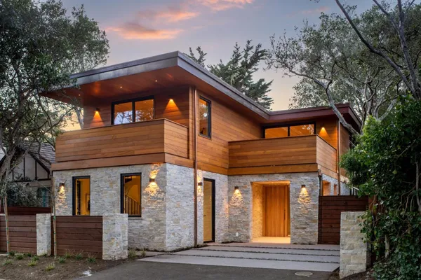 a view of a two couches in the patio