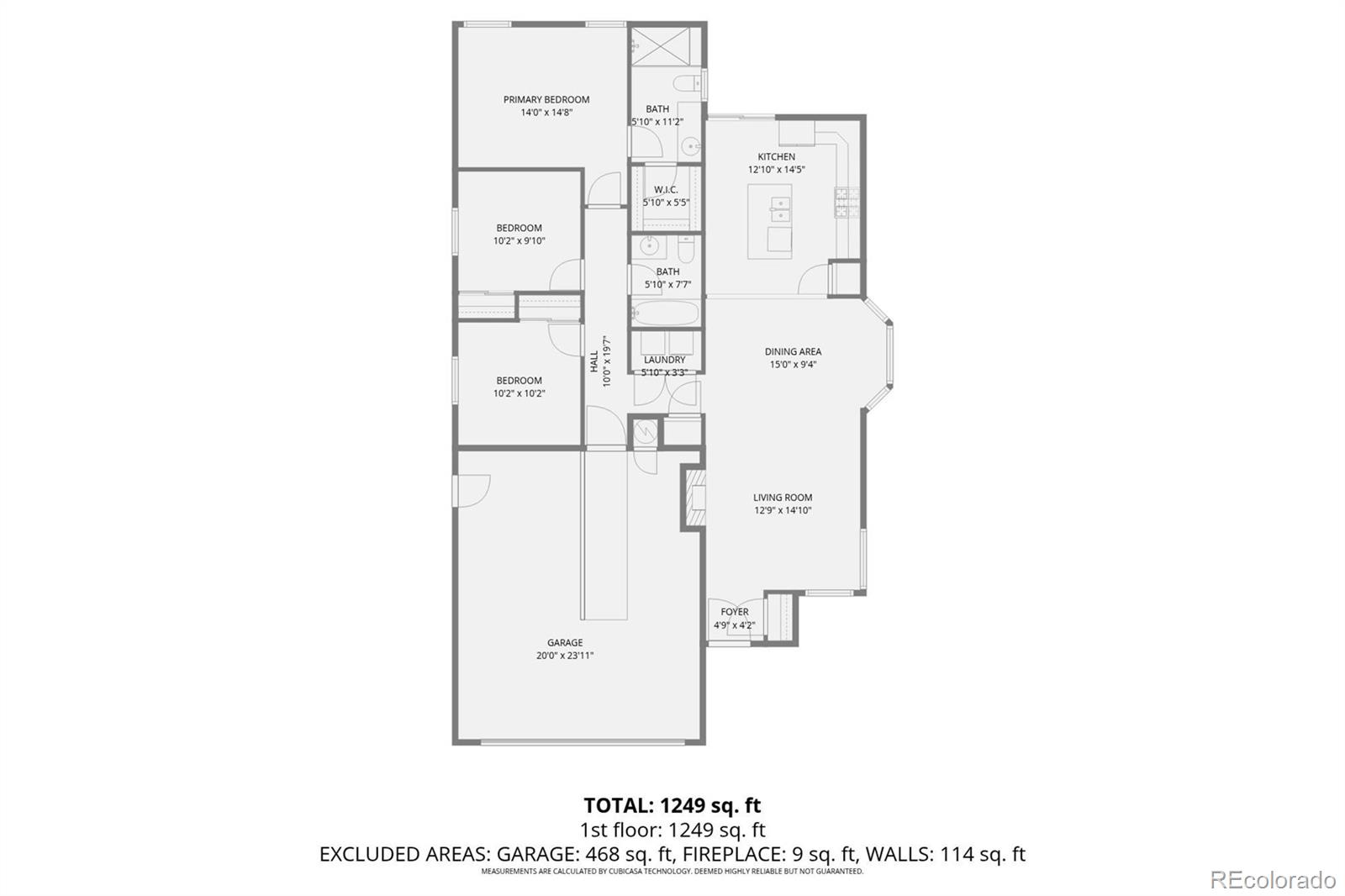 4712 Sandy Ridge Avenue Firestone, CO 80504 - Photo 29 of 29 a picture of floor plan