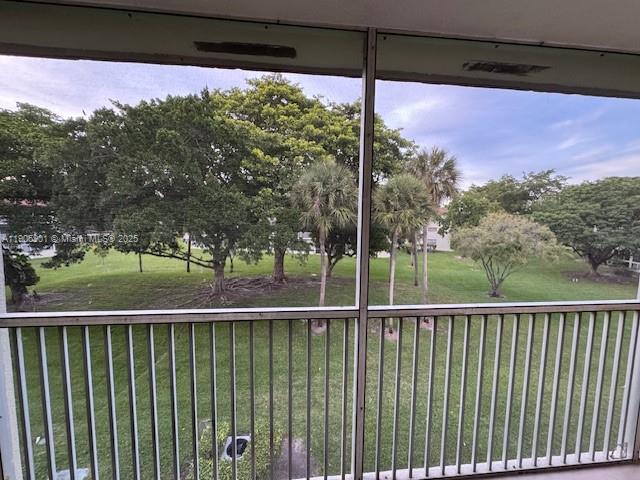 13455 Southwest 3rd Street, Unit 309S Pembroke Pines, FL 33027 - Photo 9 of 23 a view of a balcony