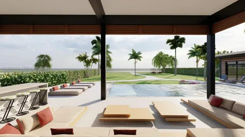 a view of swimming pool with a patio