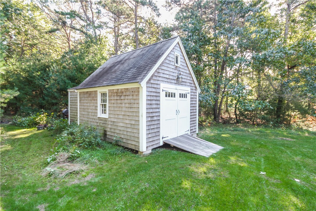 91 Black Pond Road Charlestown, RI 02813 - Photo 30 of 33 Authentic Cape Cod Shed