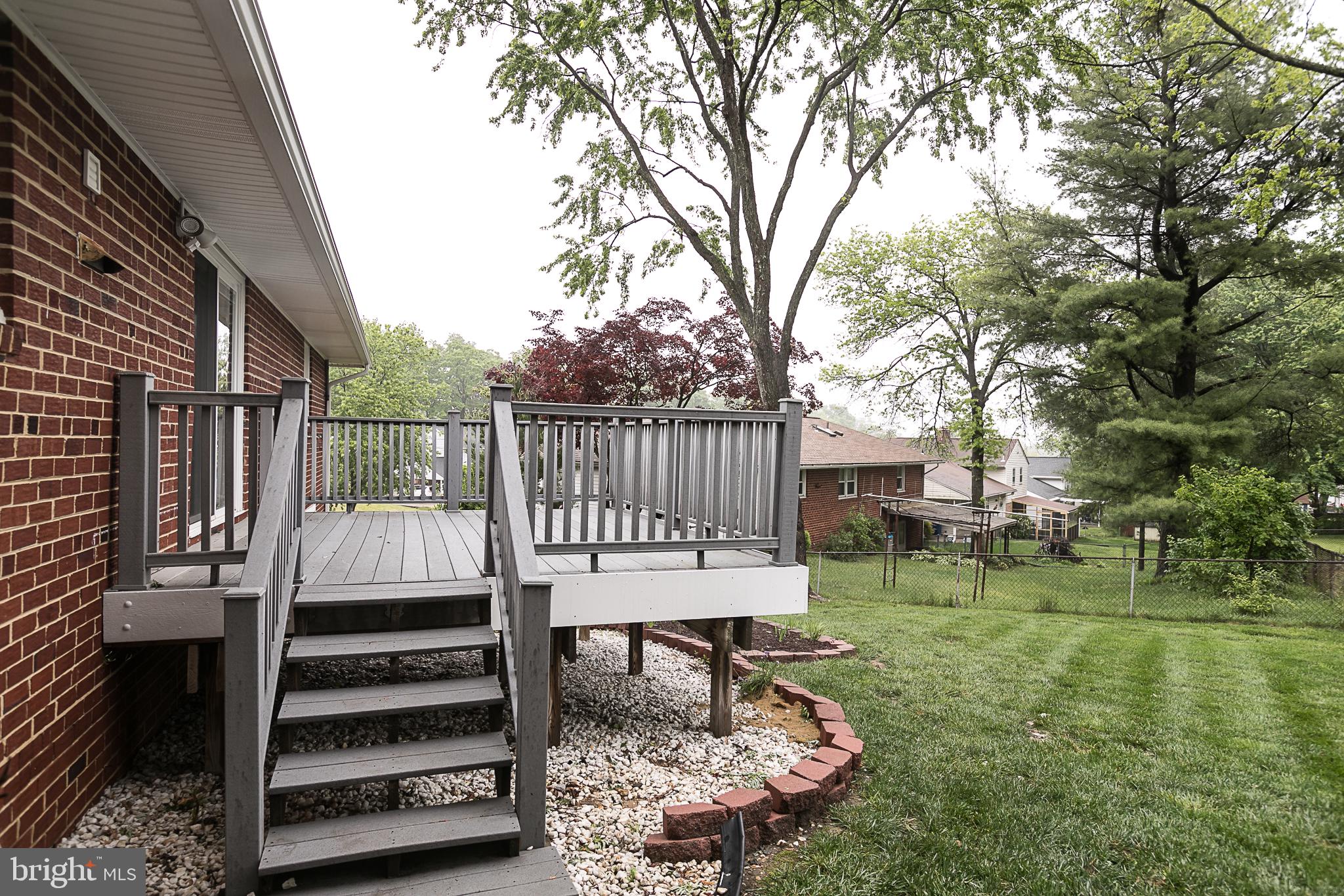 3125 Castleleigh Road Silver Spring, MD 20904 - Photo 31 of 34 Back Yard (alt view)