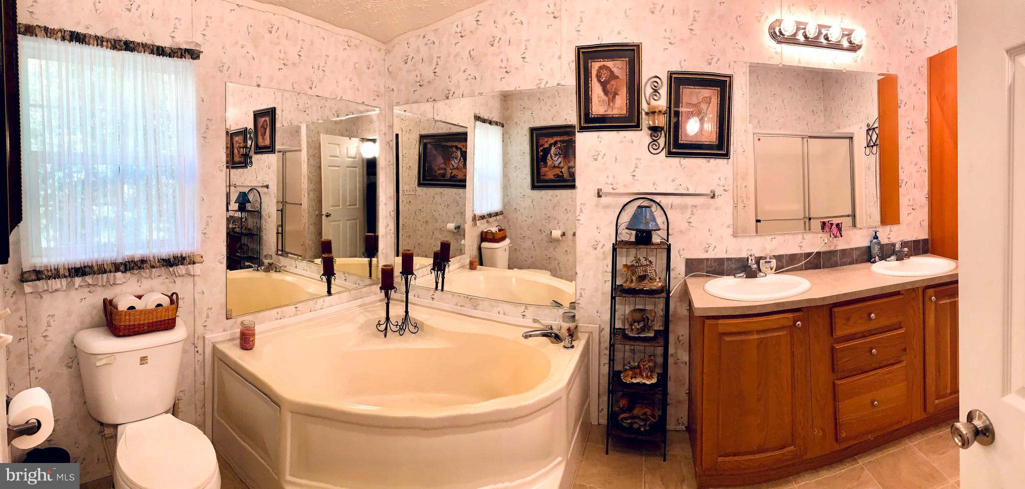 150 Barkmill Road Airville, PA 17302 - Photo 42 of 51 MASTER BATH WITH SOAKING TUB AND DUAL VANITY