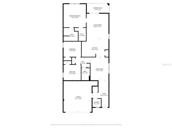 a picture of a floor plan