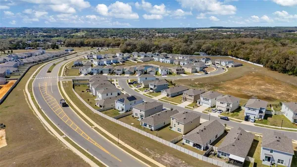 an aerial view of a