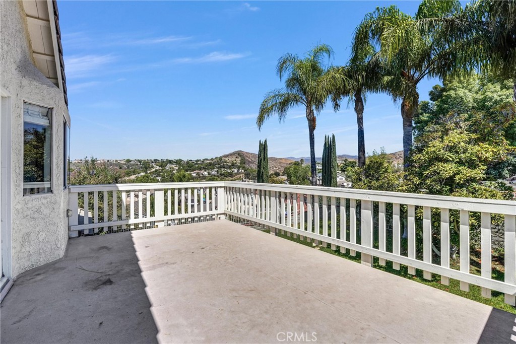 22411 Holly Court Saugus, CA 91390 - Photo 23 of 42 a view of balcony with mountain view