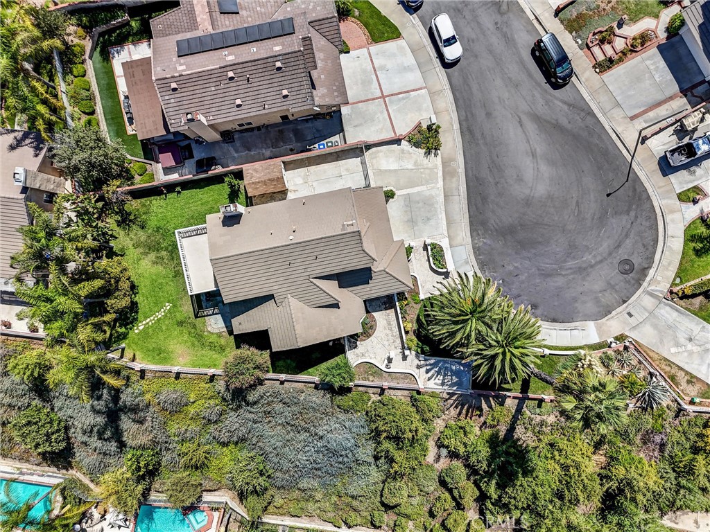 22411 Holly Court Saugus, CA 91390 - Photo 37 of 42 an aerial view of a house with a yard
