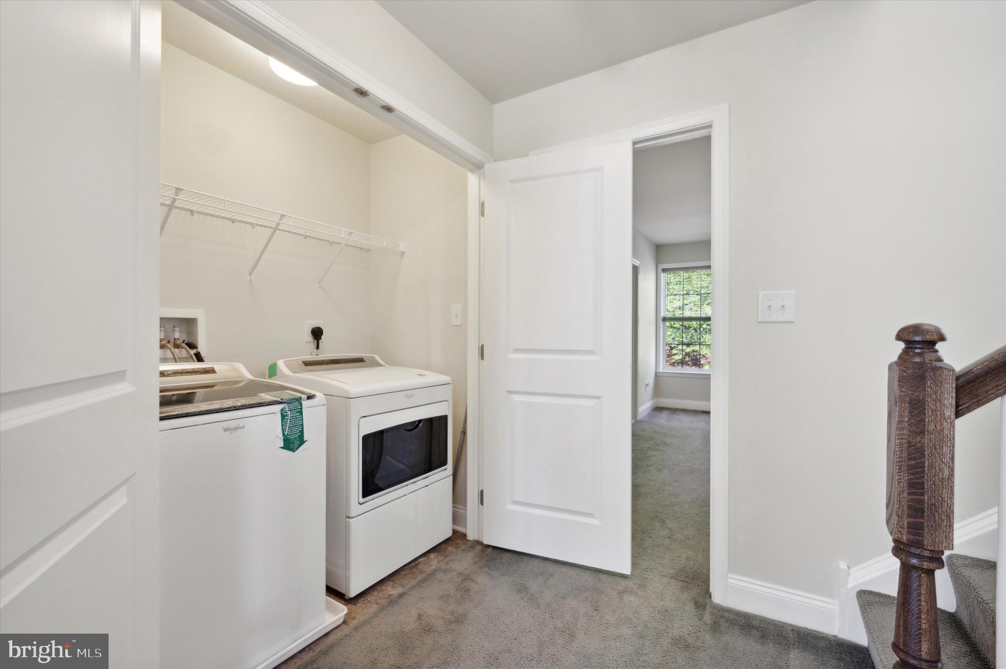 213 Avian Alley Springfield, PA 19064 - Photo 27 of 38 a utility room with dryer and washer