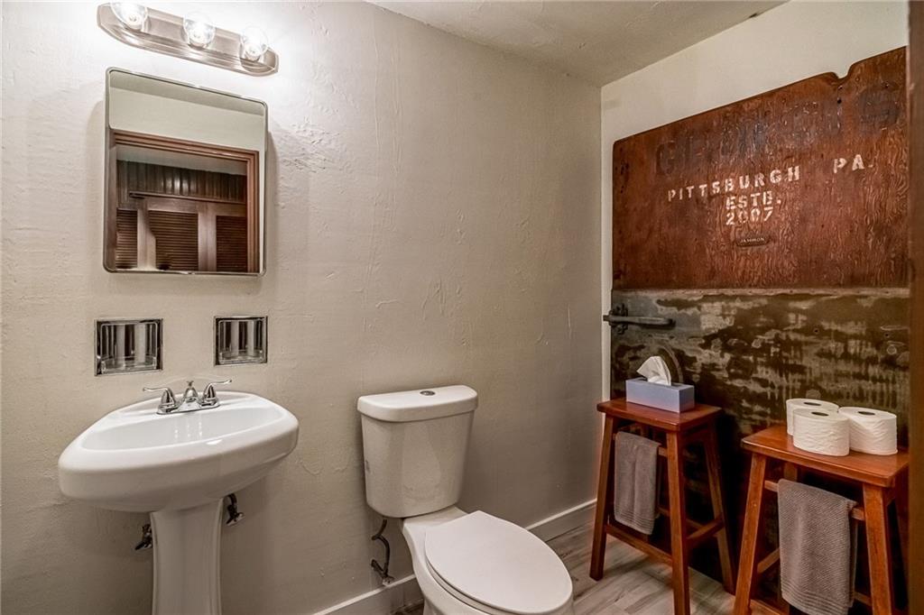 8024 Thompson Run Road Pittsburgh, PA 15237 - Photo 19 of 25 Lower level partial bath.