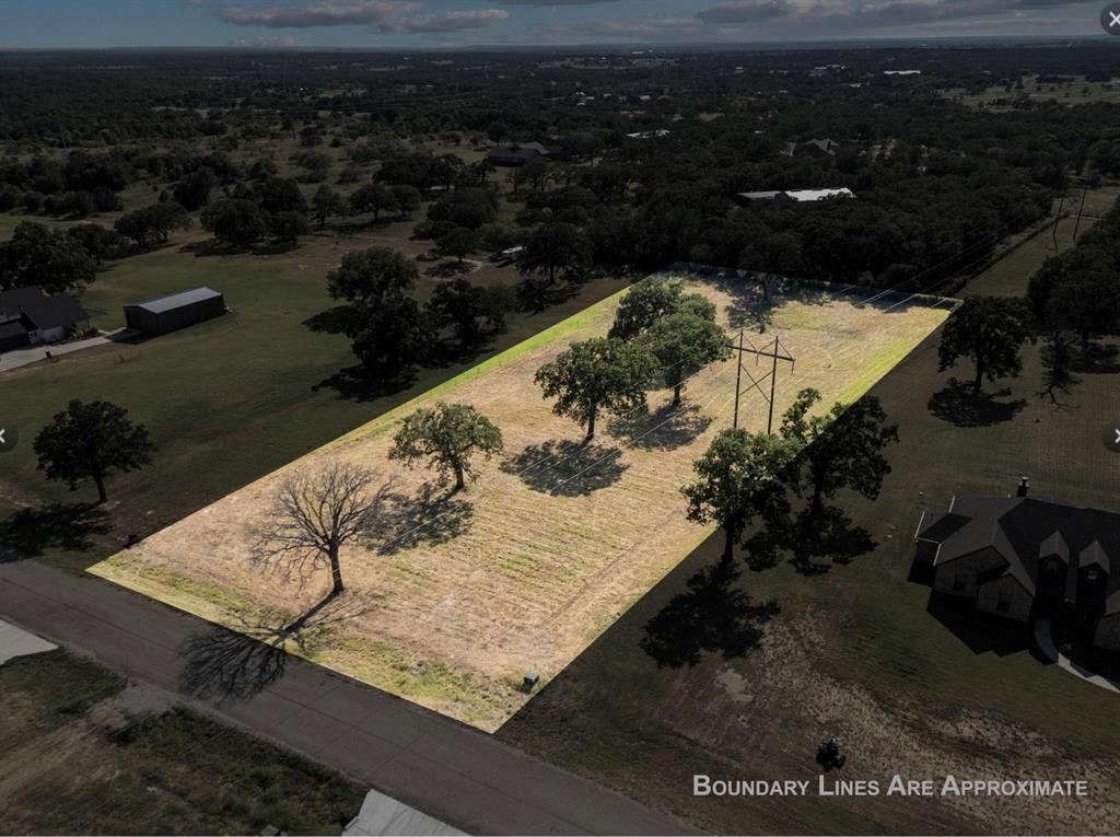 112 Aslan Road Poolville, TX 76487 - Photo 1 of 11 Aerial view of property and surrounding area