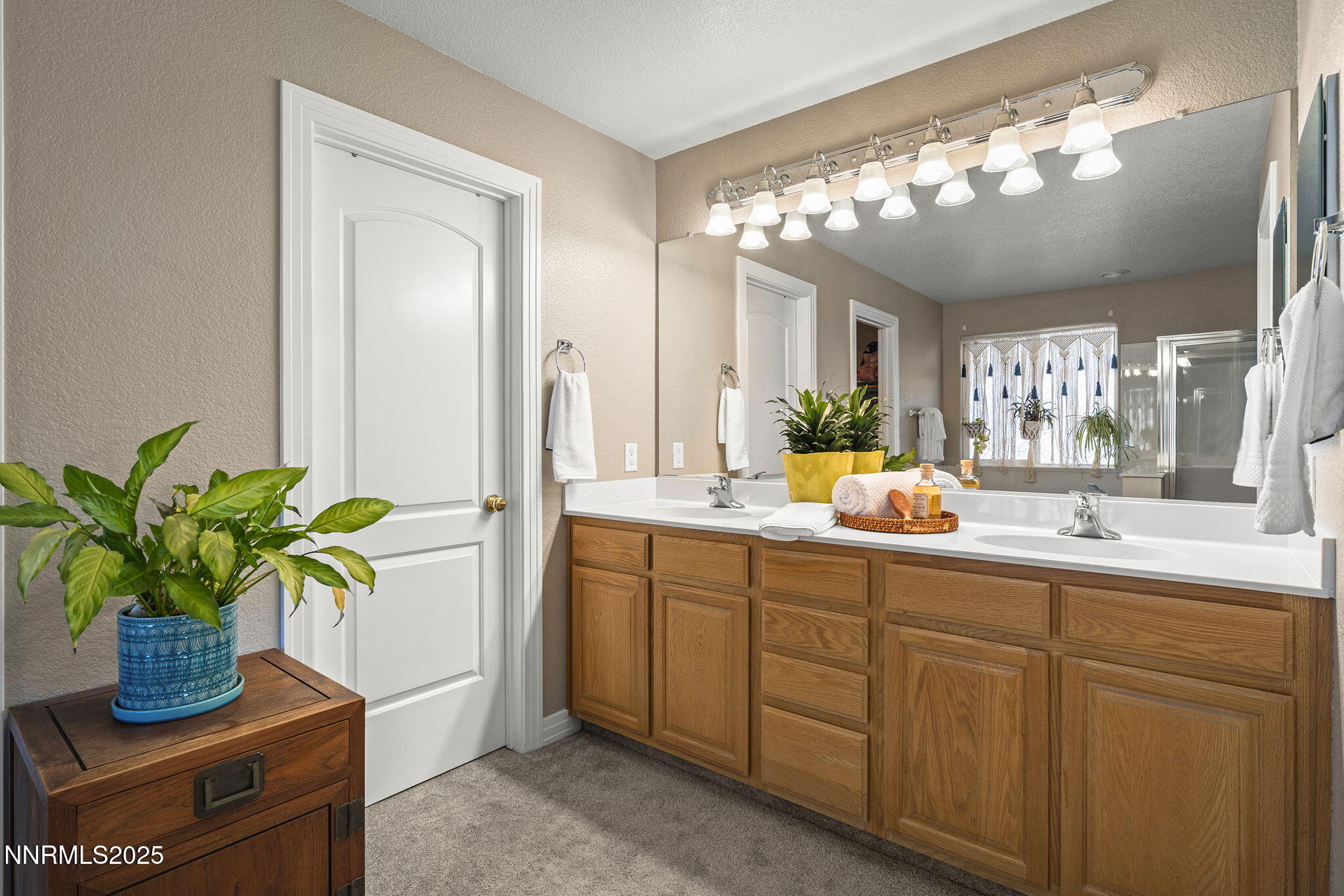 7159 Windstar Drive Reno, NV 89523 - Photo 15 of 33 a bathroom with a potted plant on the counter and a sink