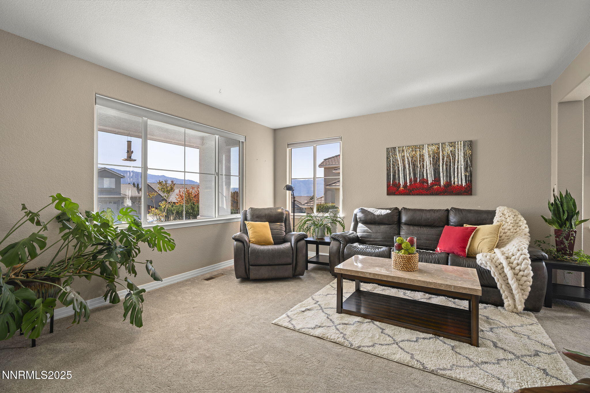 7159 Windstar Drive Reno, NV 89523 - Photo 4 of 33 a living room with furniture and a potted plant