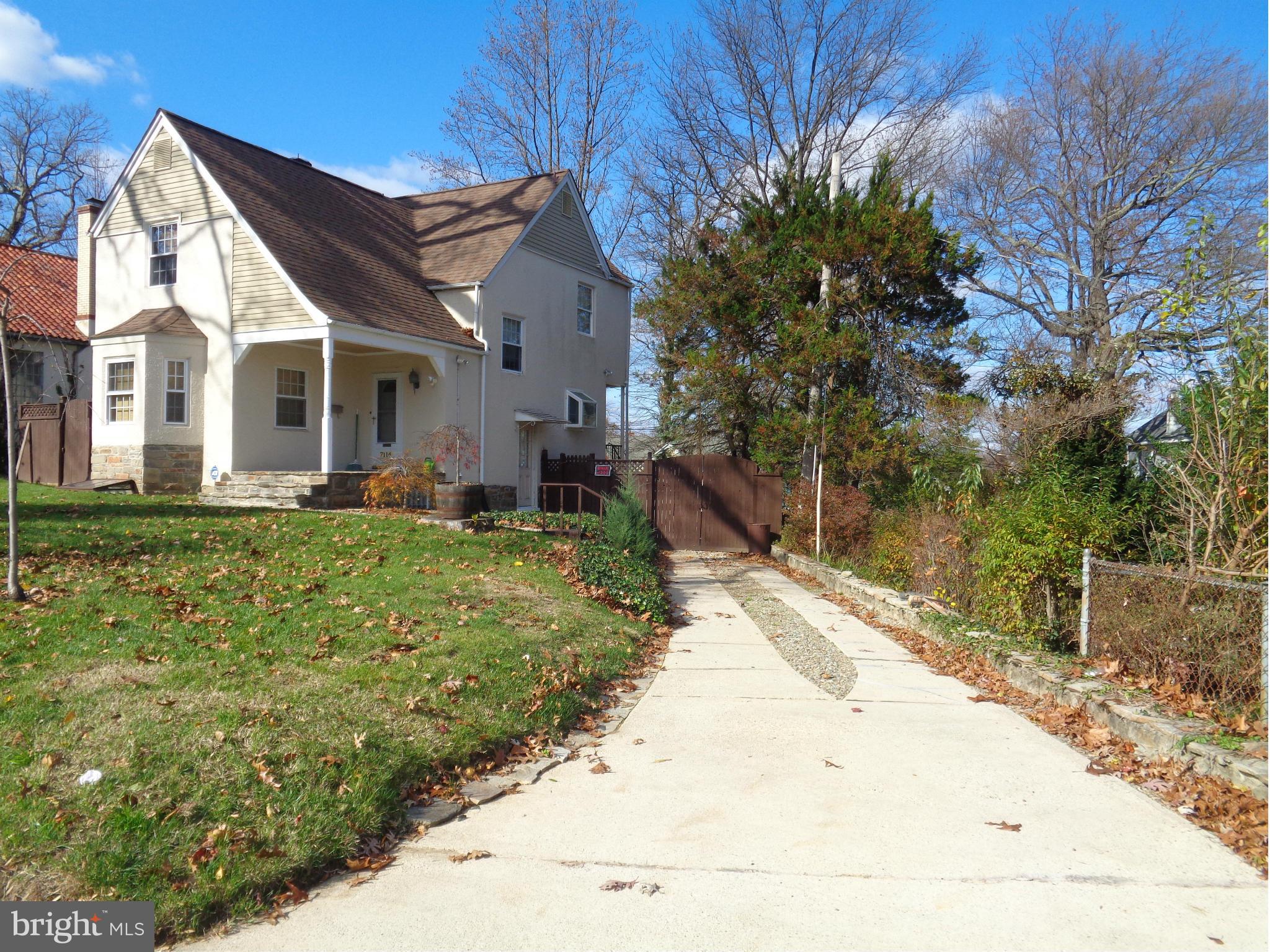 7114 Chambers Road Baltimore, MD 21234 - Photo 24 of 25 LONG PRIVATE DRIVEWAY TO BACK YARD