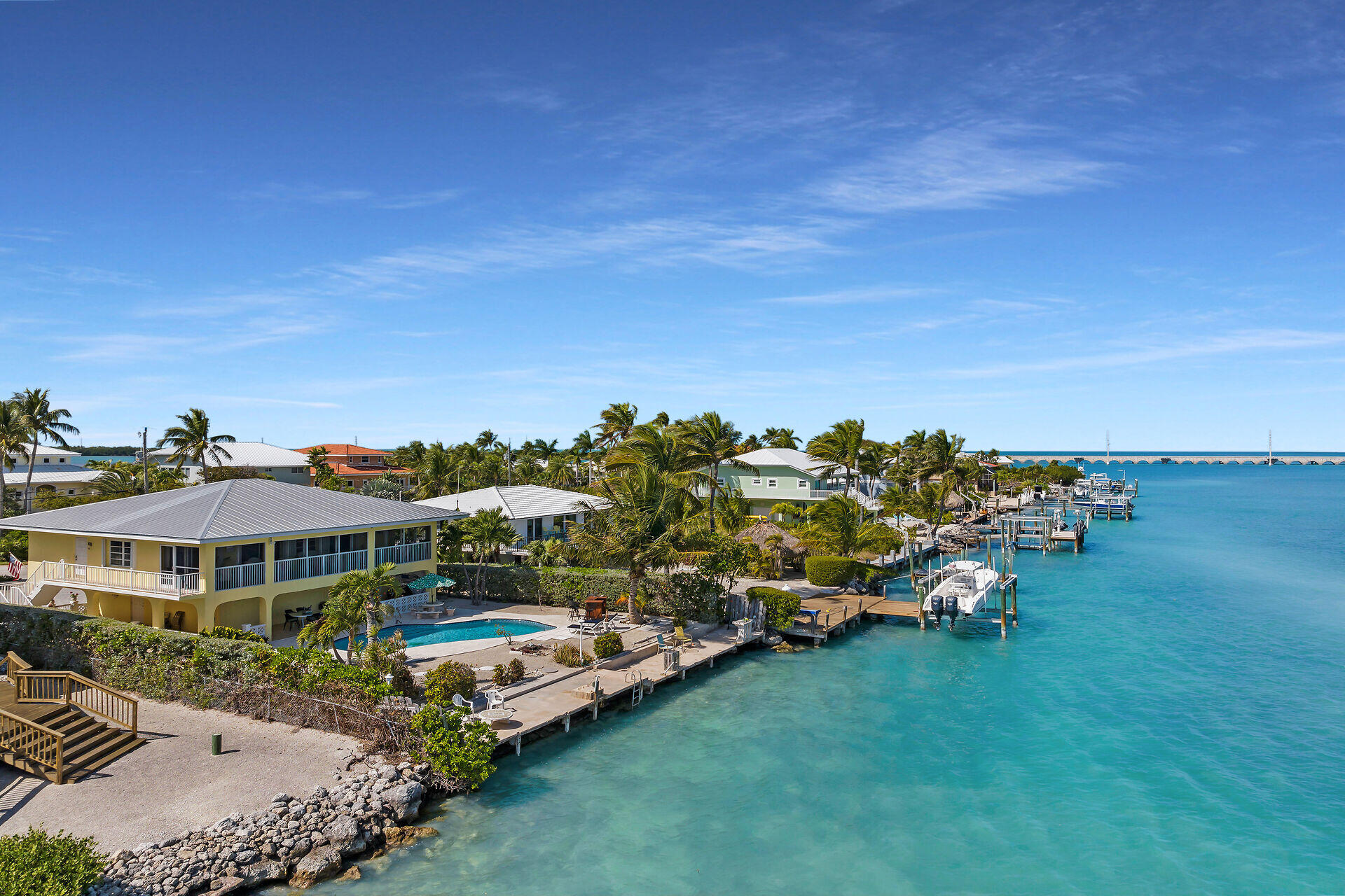 417 Harbour Drive Marathon, FL 33050 - Photo 41 of 44 Rear Aerial