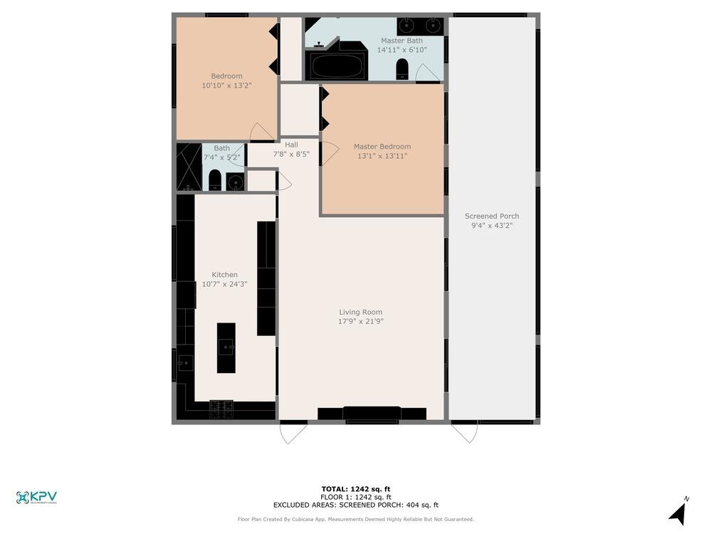 417 Harbour Drive Marathon, FL 33050 - Photo 44 of 44 Upper Level Floor Plan