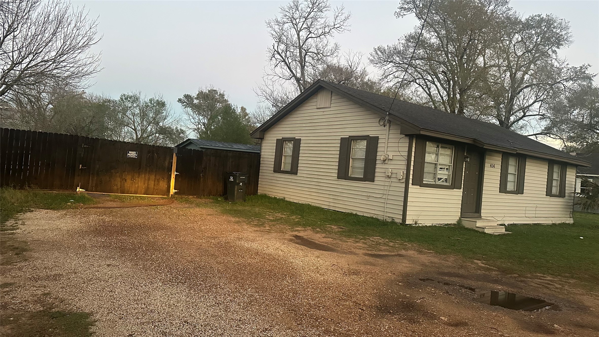 414 Frydek Road Sealy, TX 77474 - Photo 2 of 22 a view of a house with a yard and large tree