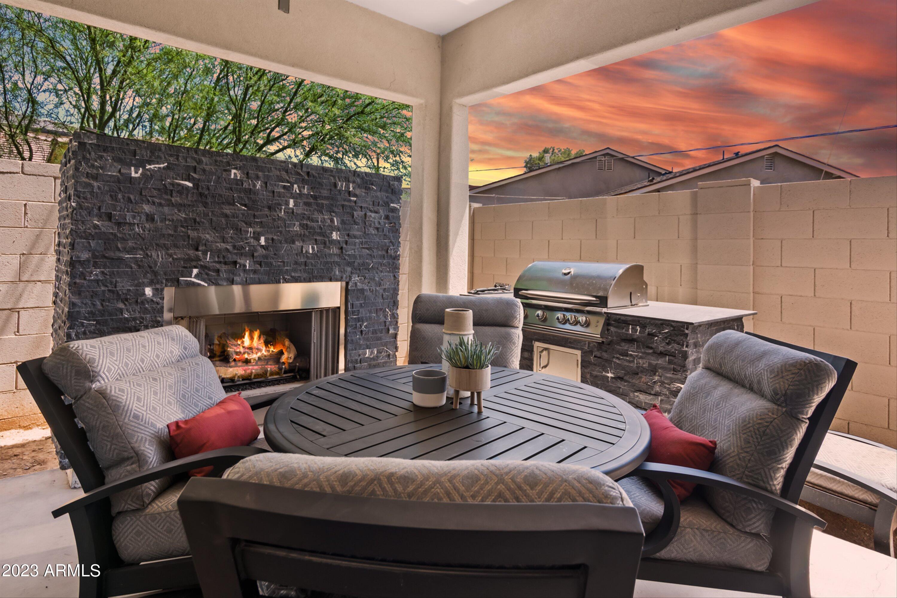 1555 East Ocotillo Road, Unit 8 Phoenix, AZ 85014 - Photo 50 of 54 Backyard Patio