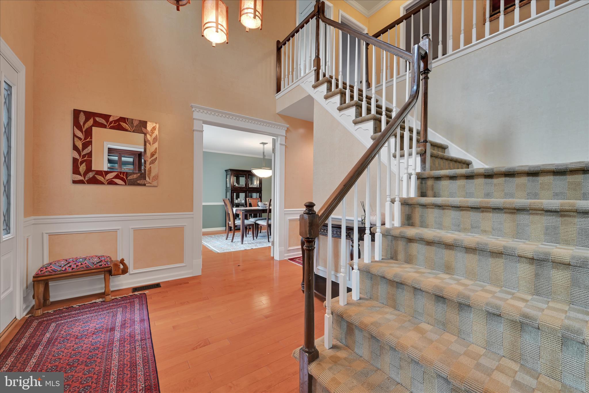 1118 Jarvis Lane Lansdale, PA 19446 - Photo 3 of 45 a view of entryway and hall with wooden floor