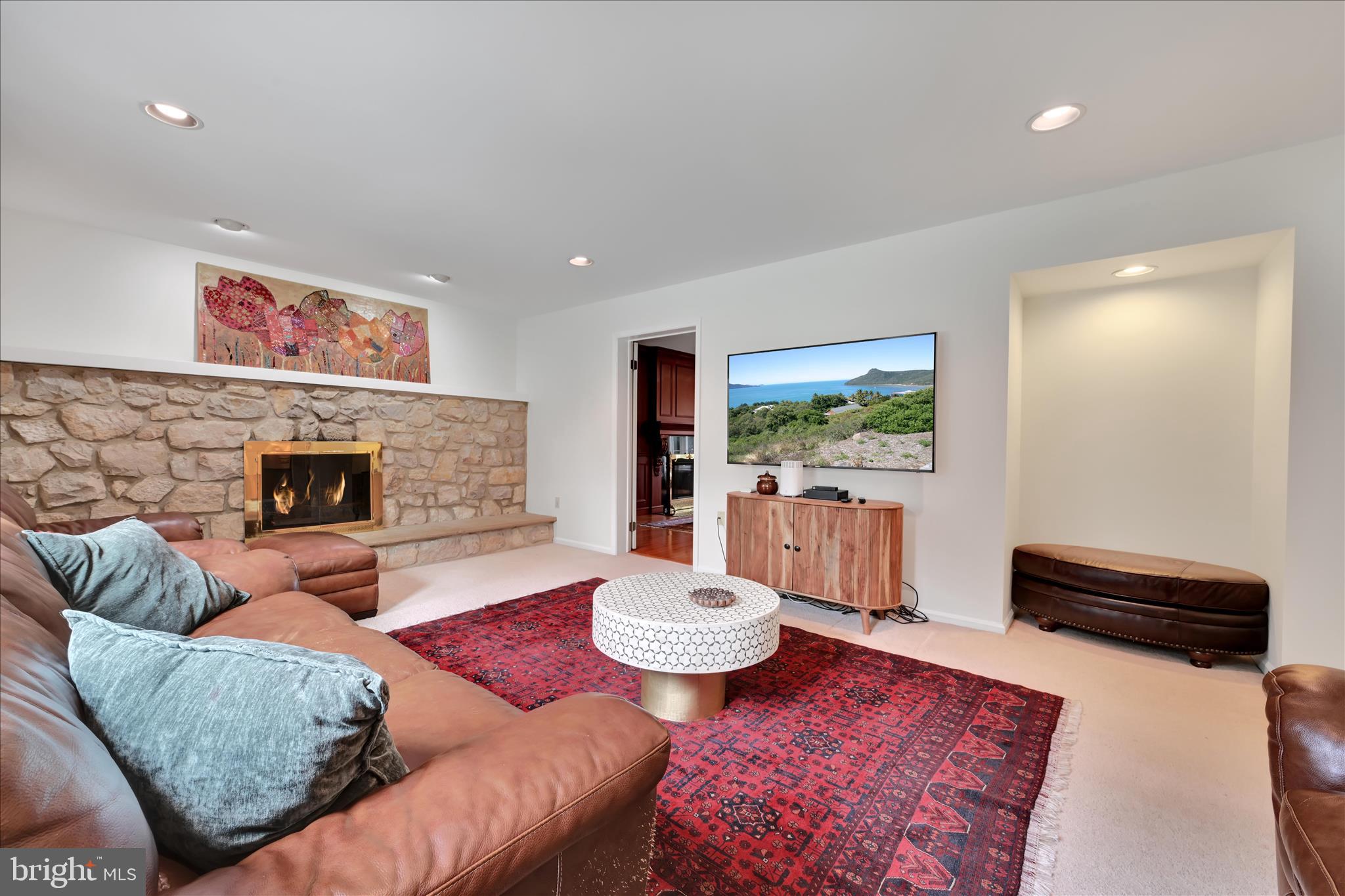 1118 Jarvis Lane Lansdale, PA 19446 - Photo 7 of 45 a living room with furniture and a fireplace