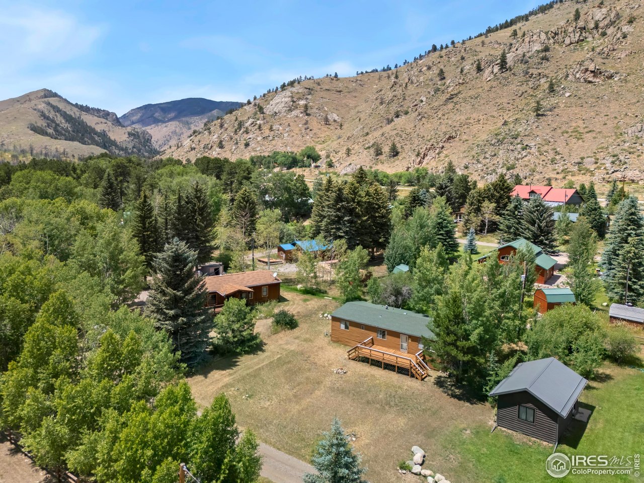 277 Riverside Drive Bellvue, CO 80512 - Photo 20 of 23 a view of a mountain in the distance