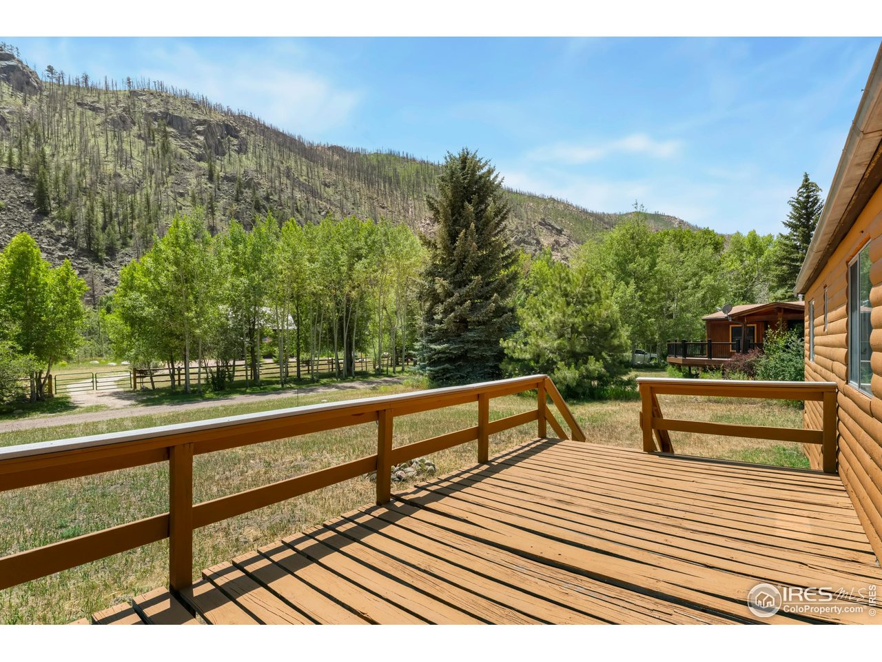 277 Riverside Drive Bellvue, CO 80512 - Photo 5 of 23 a view of outdoor space with mountain view