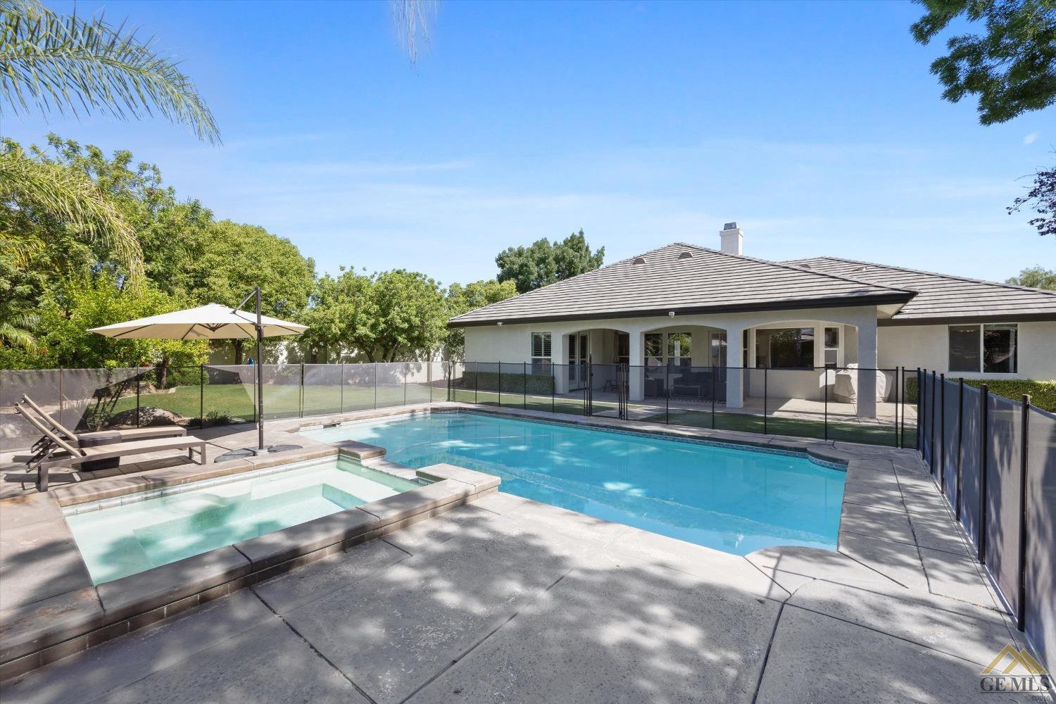 Undisclosed Address Bakersfield, CA 93311 - Photo 43 of 45 a front view of a house with garden