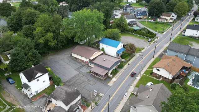a view of a city from a terrace