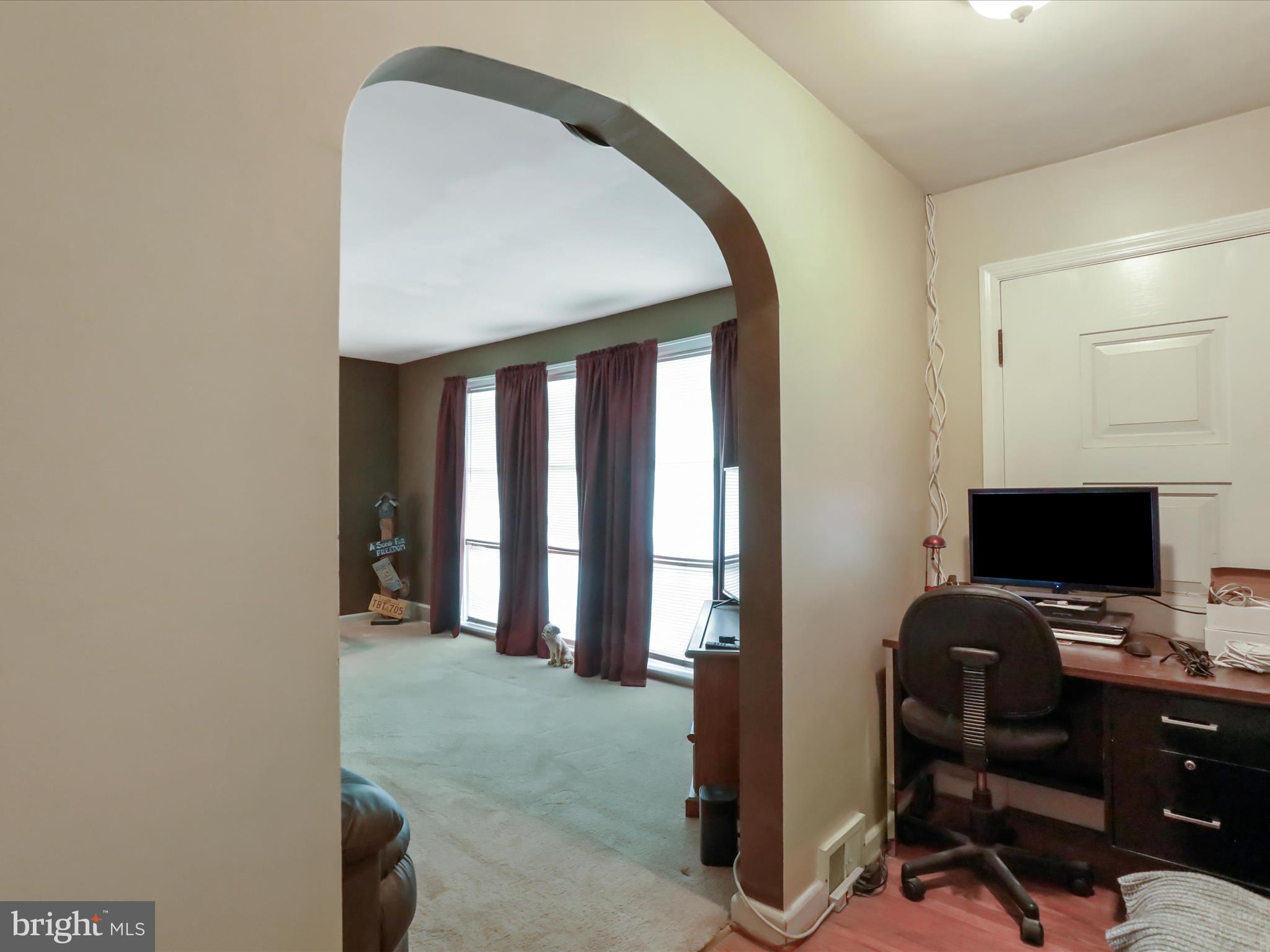 13517 Paradise Church Road Hagerstown, MD 21742 - Photo 13 of 38 a view of a workspace with furniture and a window