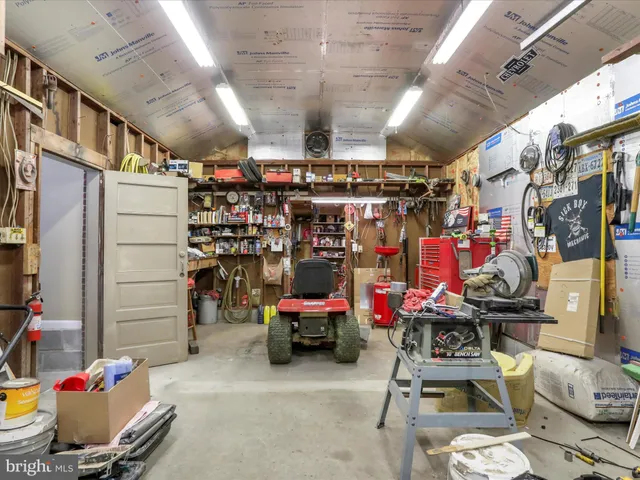 a view of storage and utility room