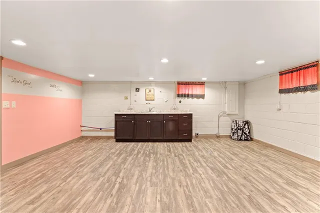 a view of empty room