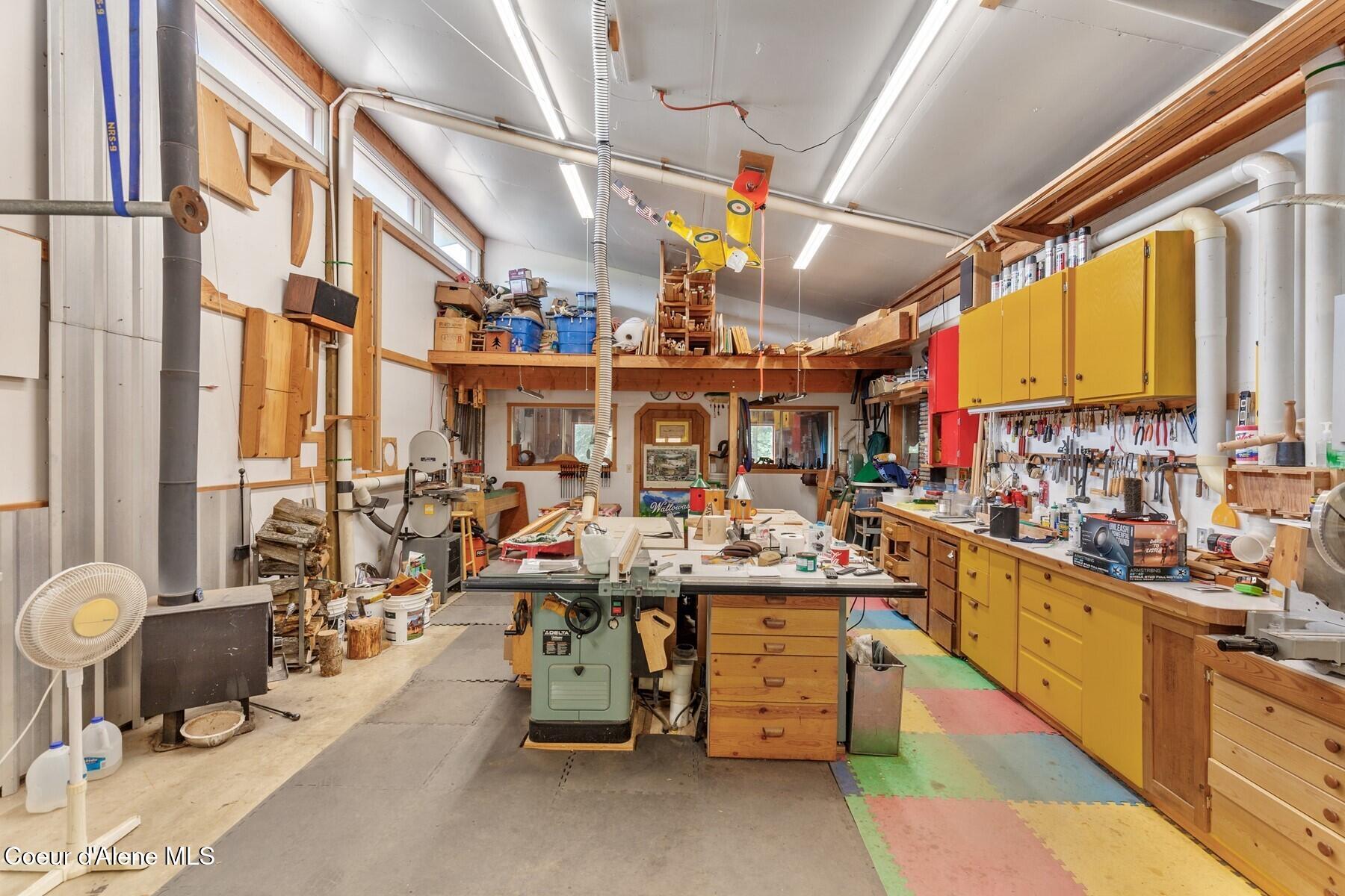 8562 South Gozzer Road Harrison, ID 83833 - Photo 25 of 40 Workshop 40'X36'