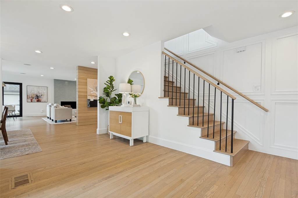 4325 Pomona Road Dallas, TX 75209 - Photo 7 of 23 Hardwood flooring throughout the main level