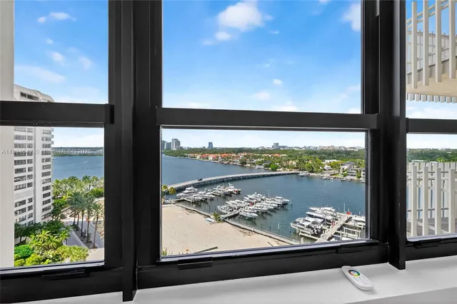 a view of a storage in a room