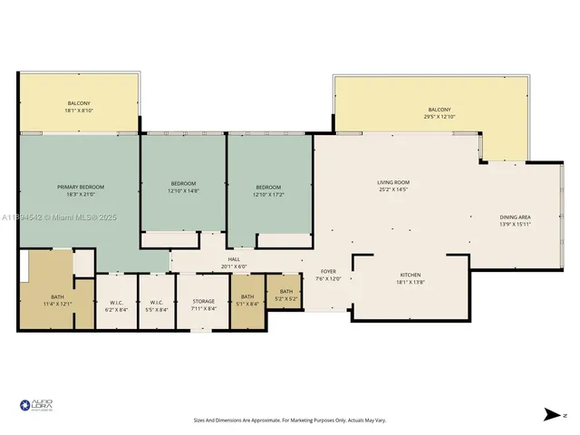 $15,500 | 2 Grove Isle Drive, Unit B1210, Miami, FL 33133
