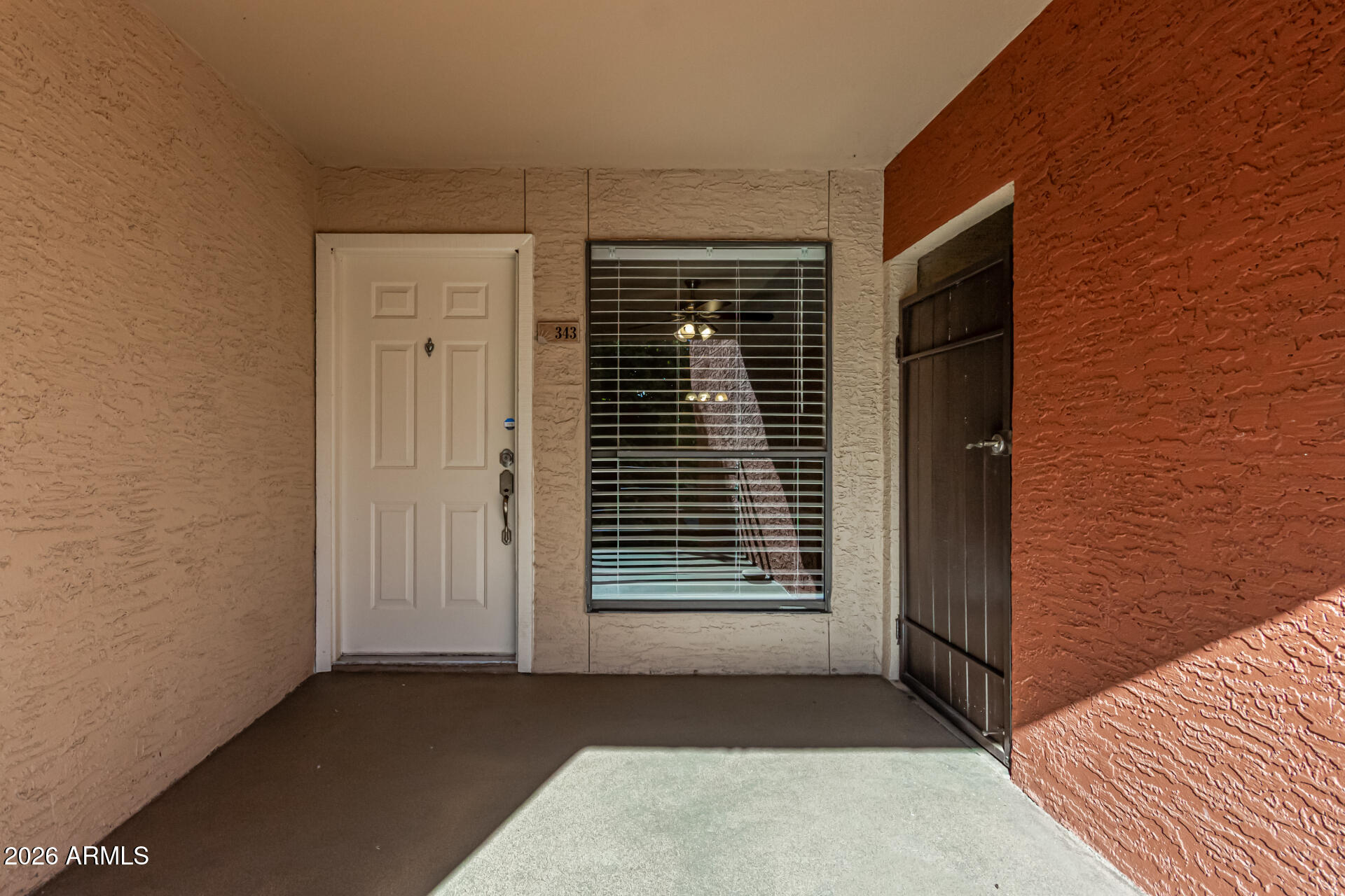 1340 North Recker Road, Unit 343 Mesa, AZ 85205 - Photo 5 of 28 Entry from secure patio