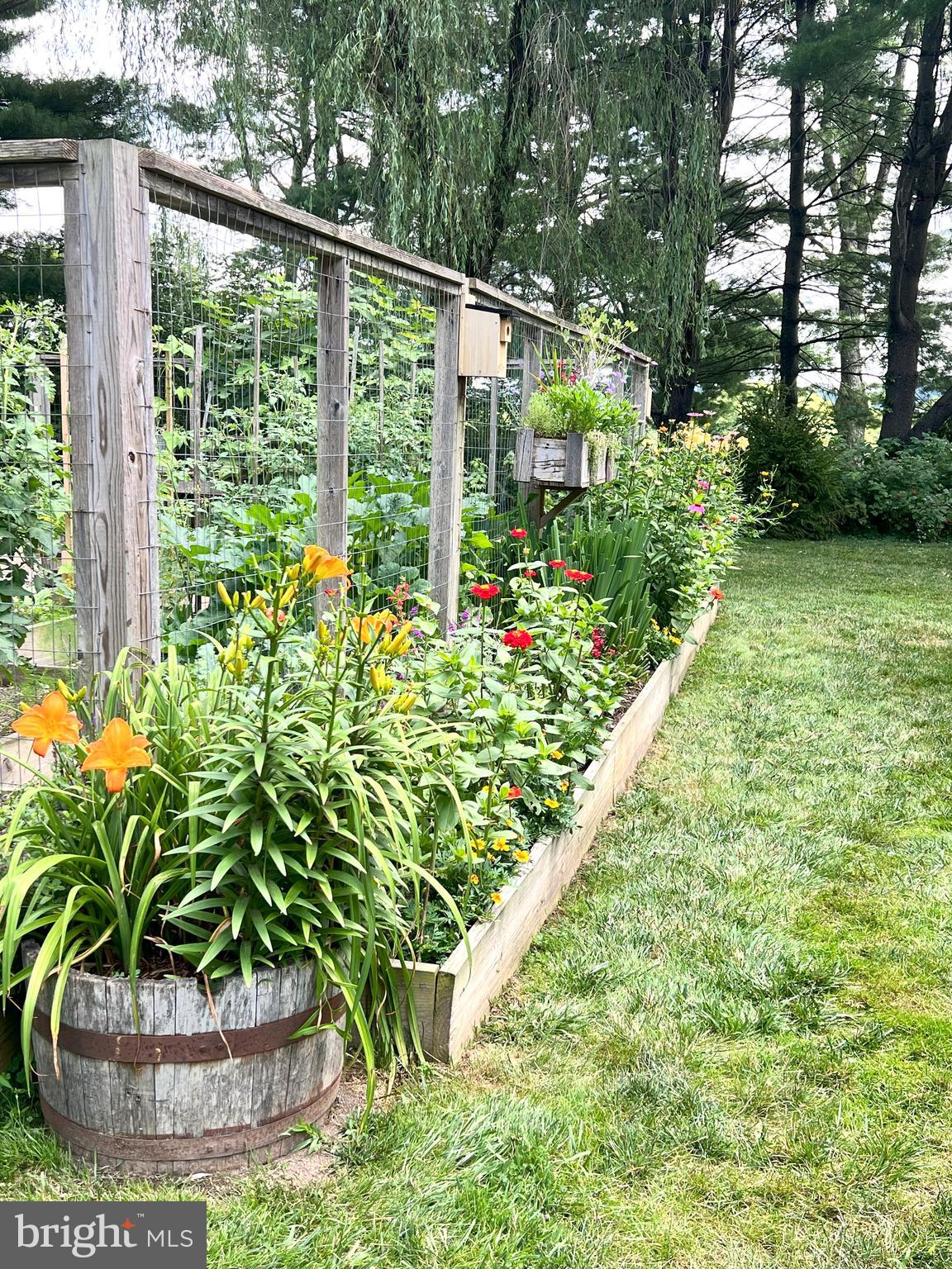 6774 Chapel Road New Hope, PA 18938 - Photo 54 of 59 a view of a garden with a fountain