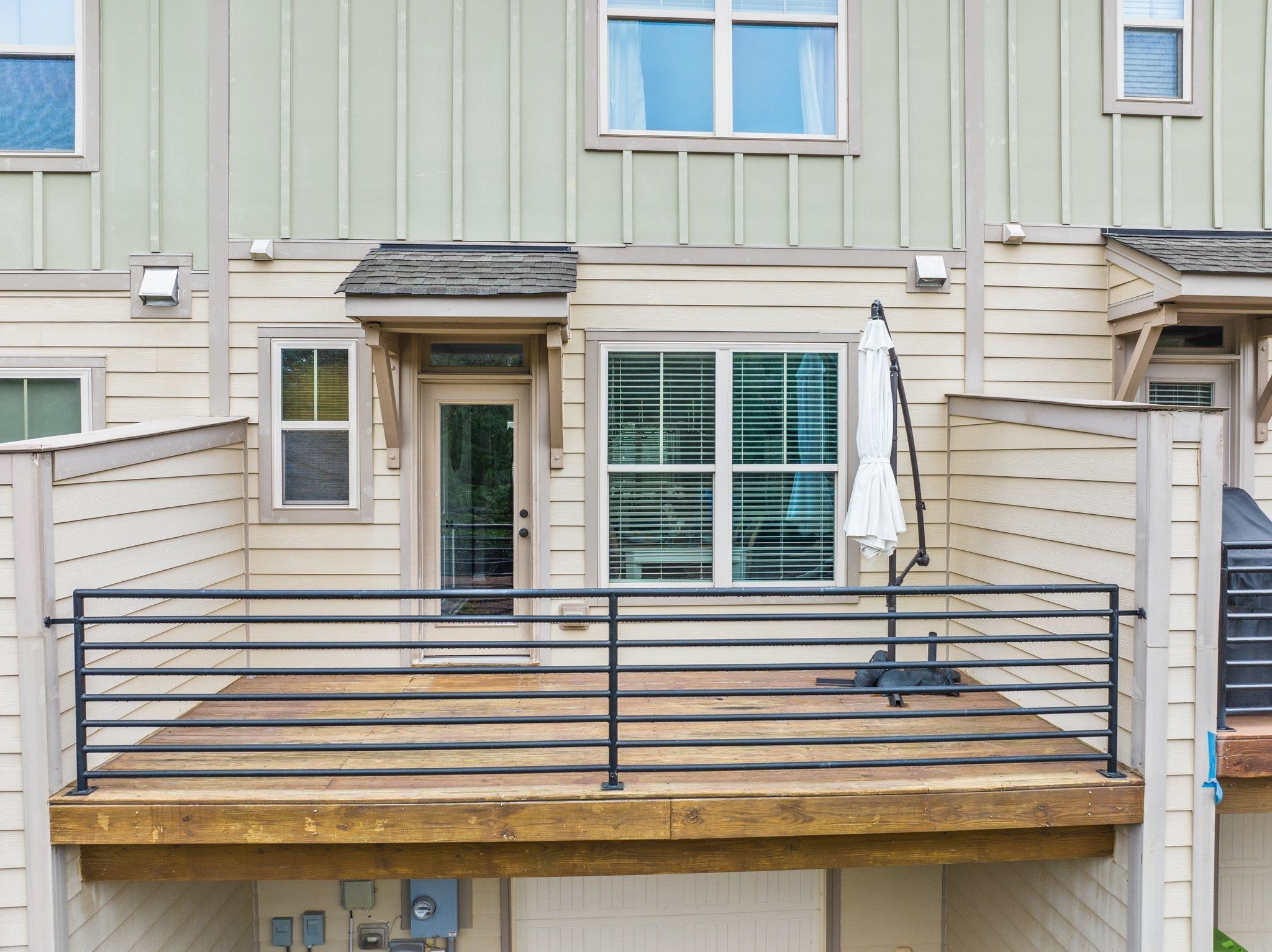 1519 Crafton Way Raleigh, NC 27607 - Photo 28 of 35 Exterior Back View of Deck