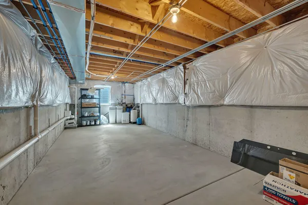 a view of storage and utility room