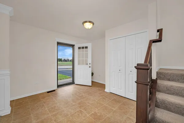 a view of empty room