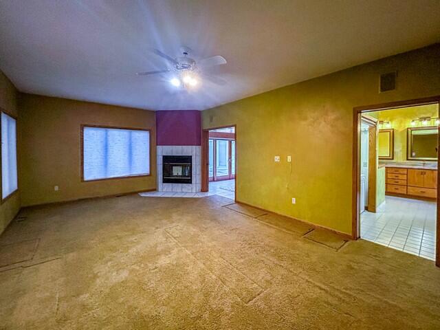 24920 73rd Street Paddock Lake, WI 53168 - Photo 6 of 41 Fireplace in master bedroom