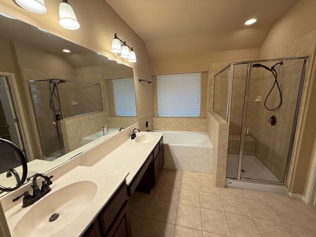 3717 Tall Cedars Road Cedar Park, TX 78613 - Photo 9 of 22 a bathroom with a tub sink and mirror