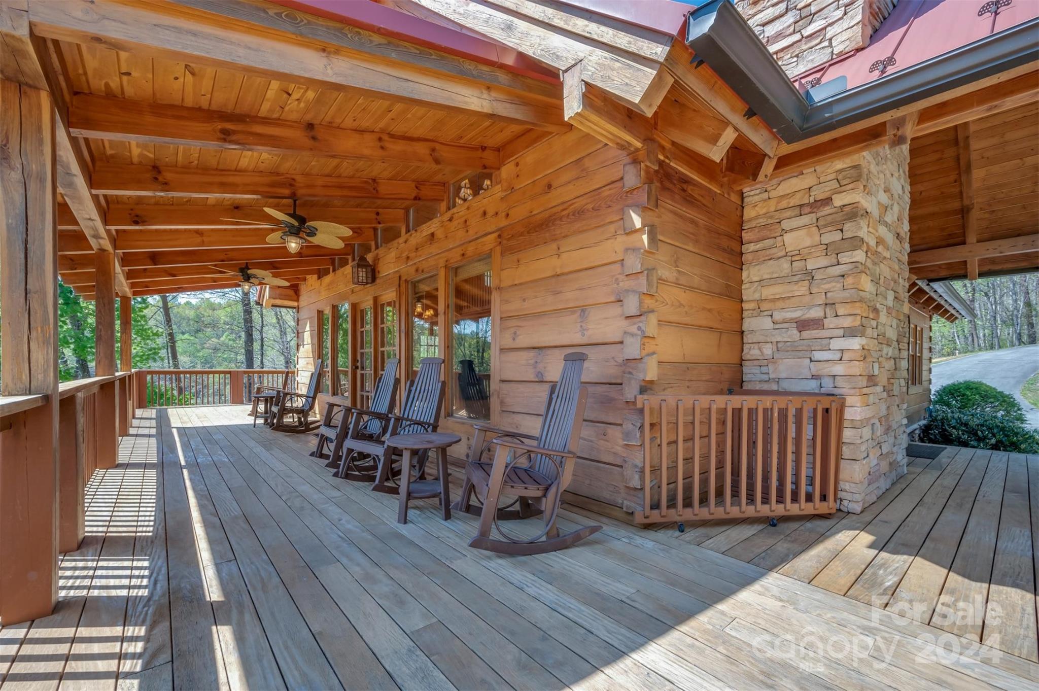 778 Pkwy N Road Mill Spring, NC 28756 - Photo 33 of 48 a view of deck with patio